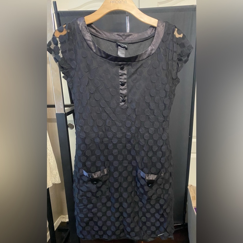 ‼️BLACK POLKA DOT DRESS‼️